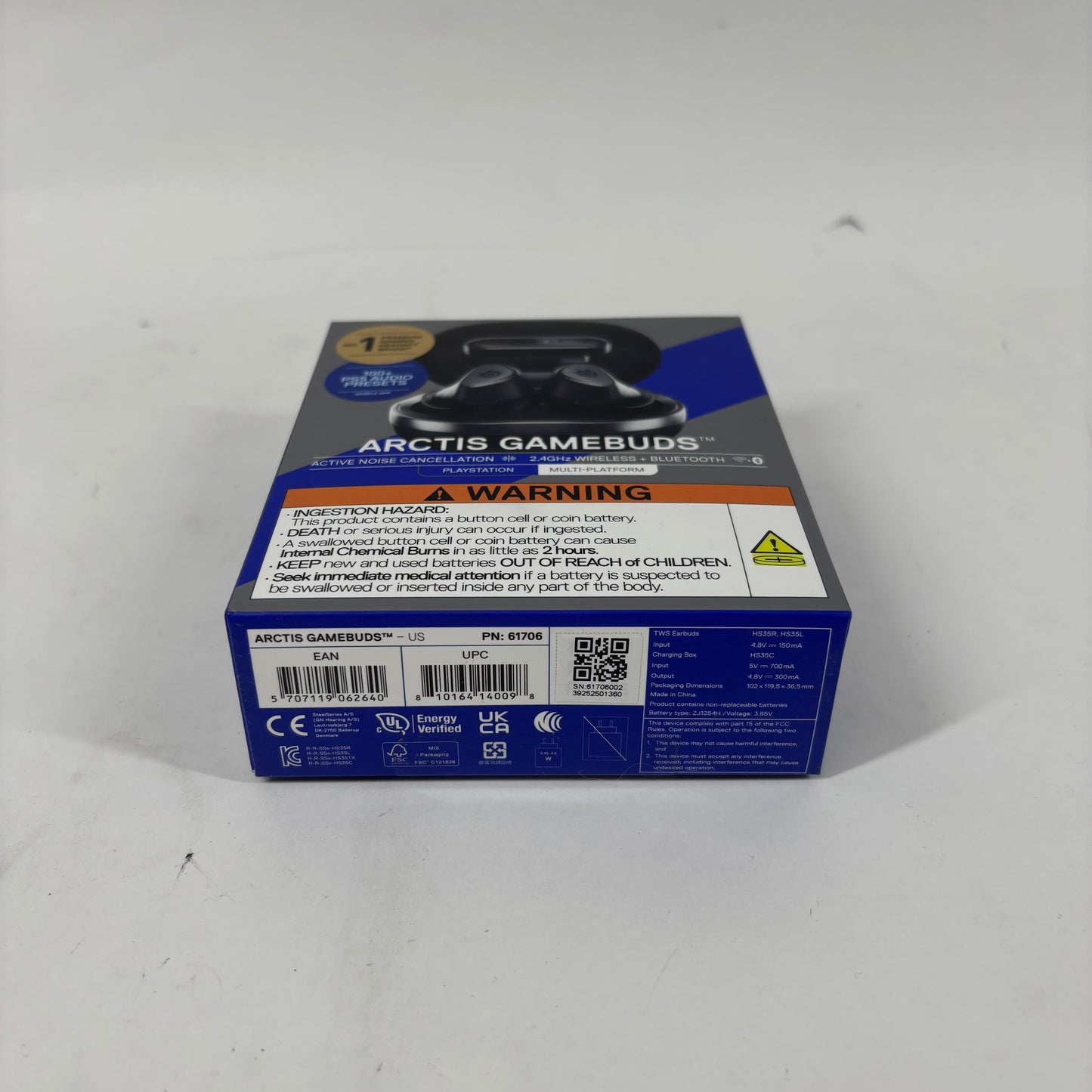 New Steelseries Arctis Gamebuds Active Noise Cancellation Headphones  61706