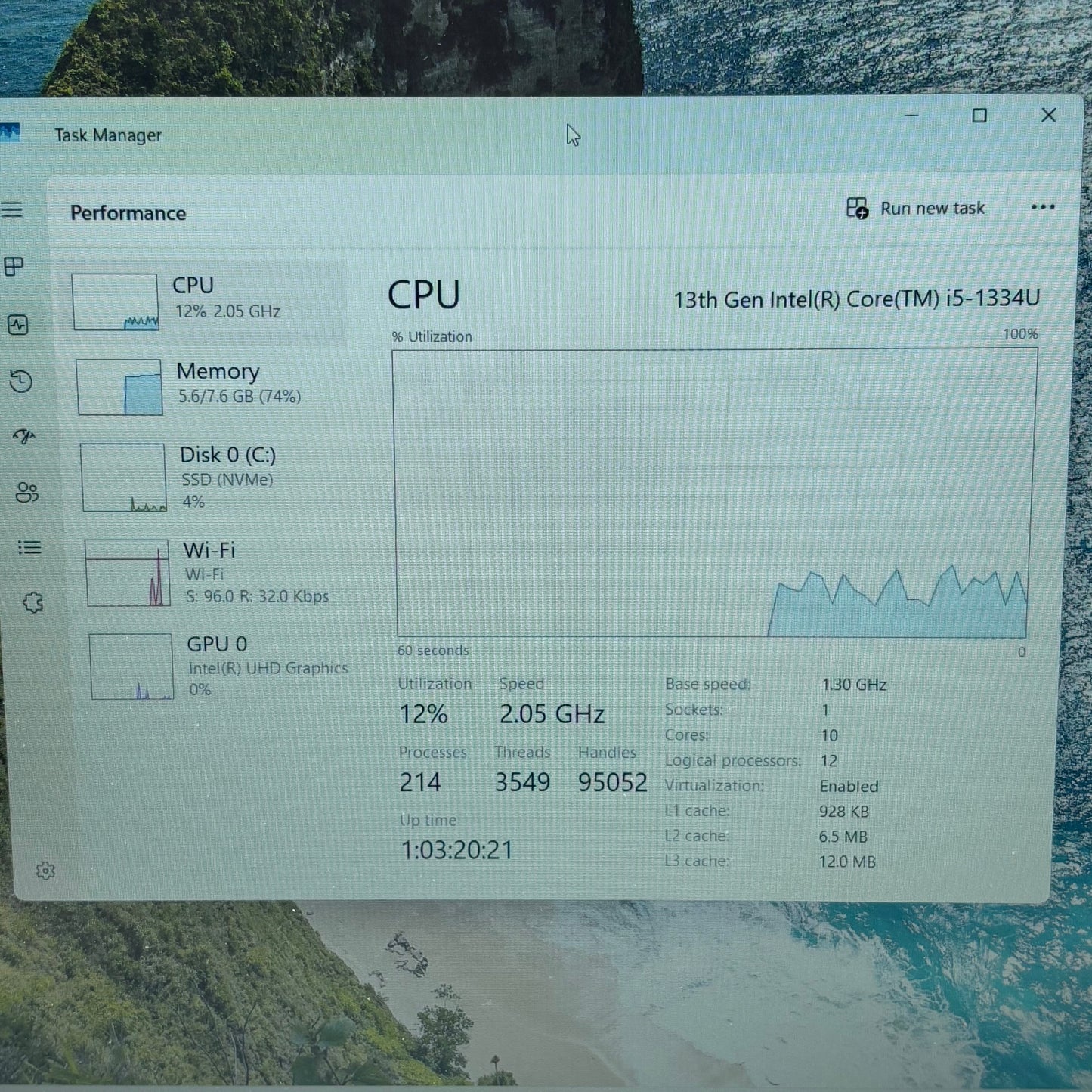 Asus Vivobook 15 F1504V 15.6" i5-1334U 4.4Ghz 16GB RAM 512GB SSD