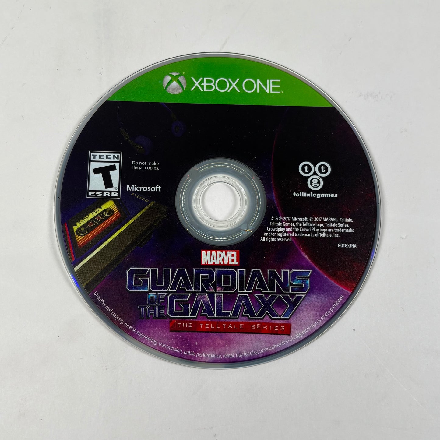 Guardians of the Galaxy The Telltale Series (Microsoft Xbox One, 2017)