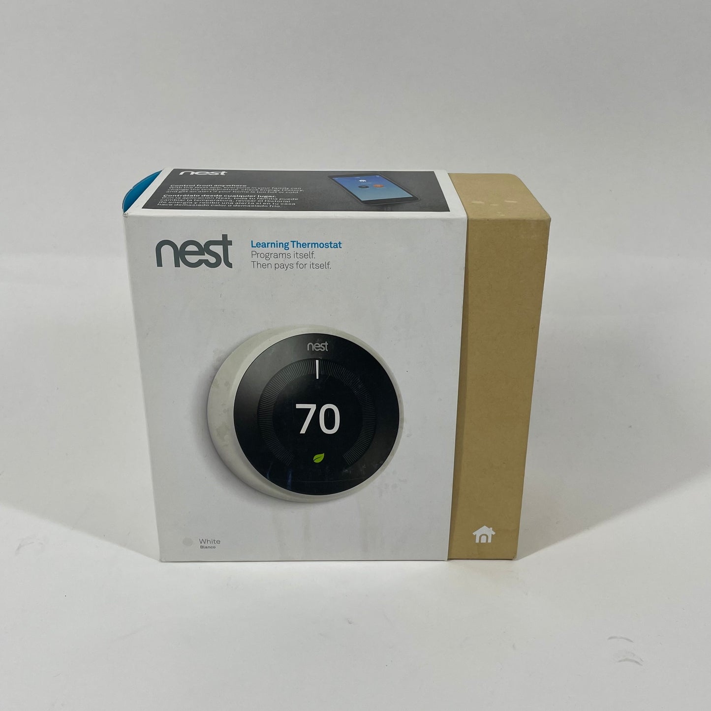 Google Thermostat Smart Learning Thermostat White T3017US