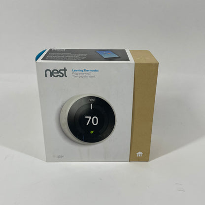 Google Thermostat Smart Learning Thermostat White T3017US