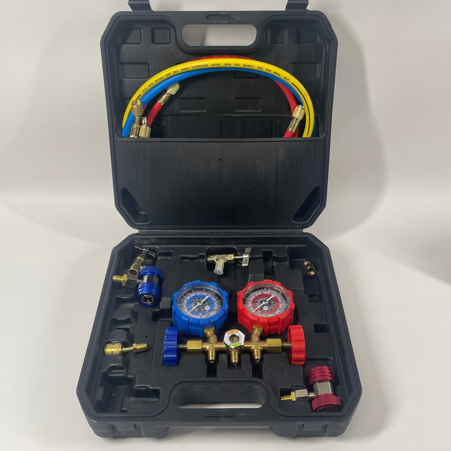 Orion Motor Tech Combo 3 Set Vacuum Pump with Manifold Gauge Set