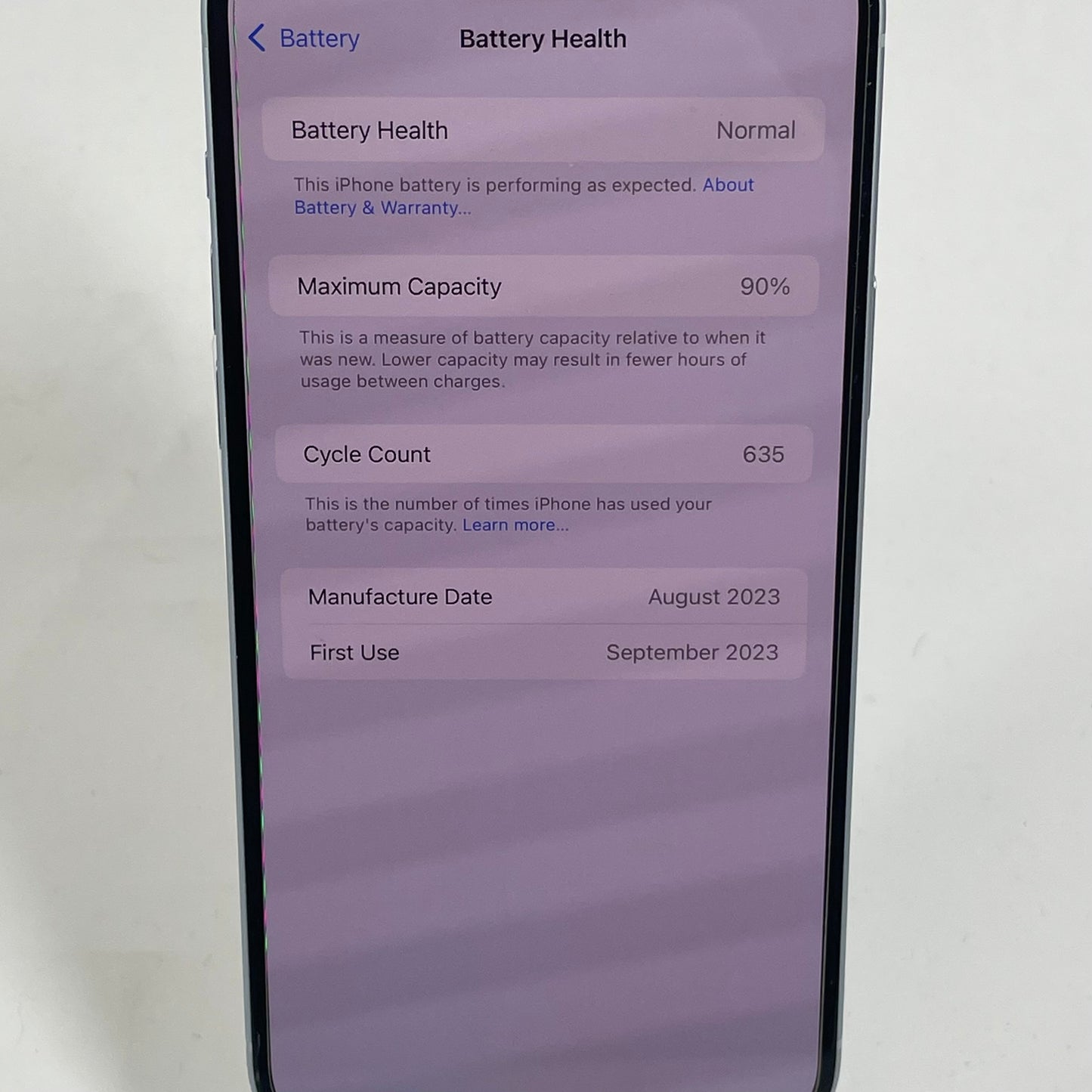 Factory Unlocked Apple iPhone 15 Plus 128GB Starlight MTXV3LL/A