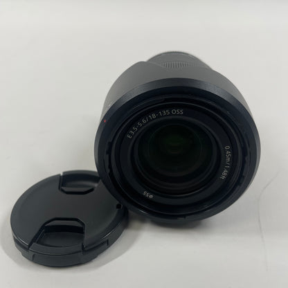 Sony SEL18135 18mm-135mm f/3.5-5.6 E-Mount OSS Auto & Manual Lens