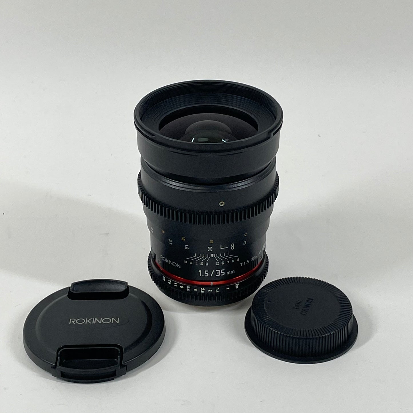 Rokinon 35mm T1.5 CINE DS AS IF UMC Full Frame Lens for Canon