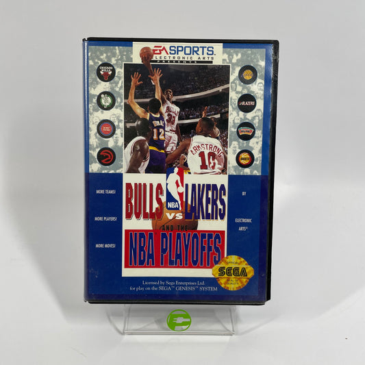 Bulls vs Lakers and the NBA Playoffs (Sega Genesis, 1991)