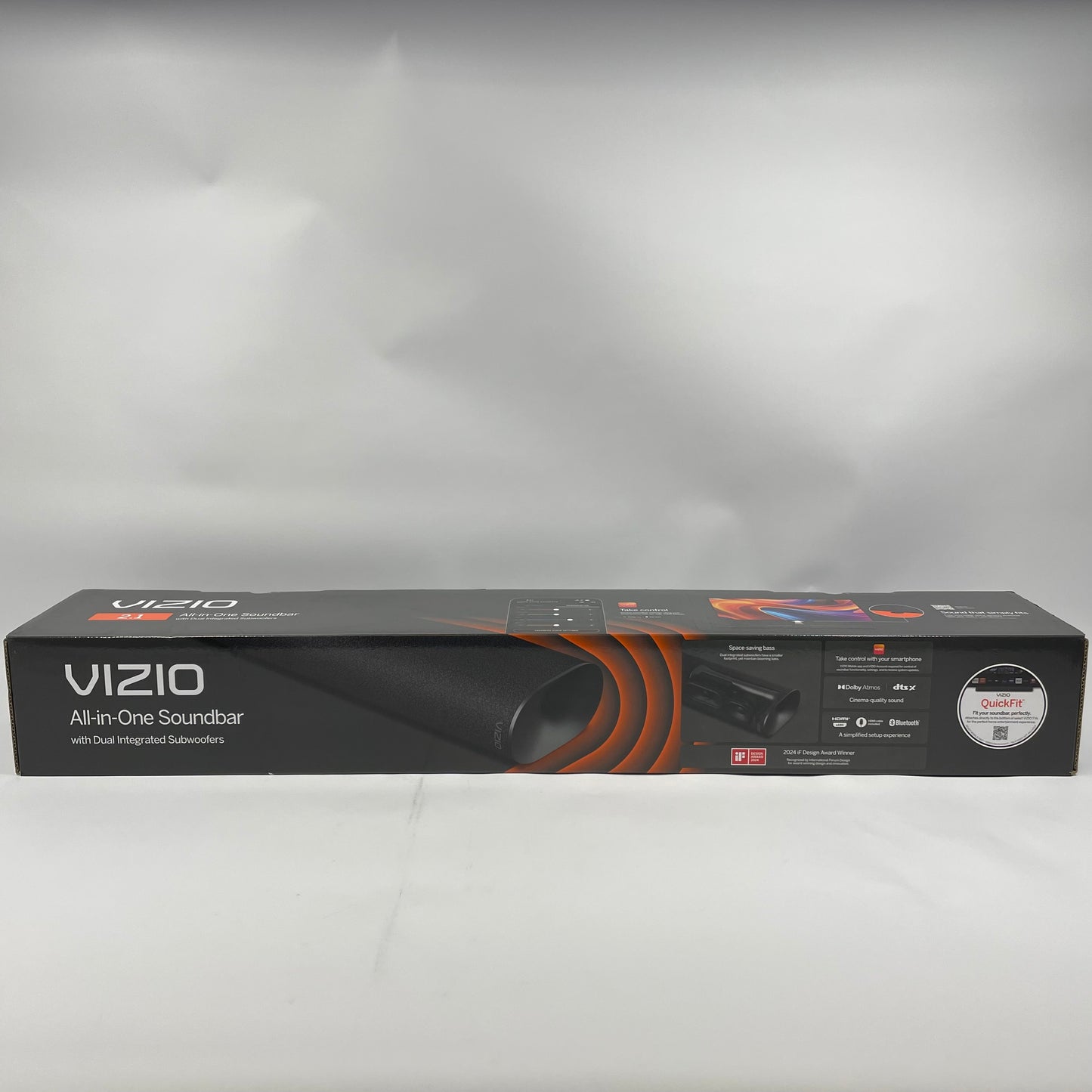 New VIZIO All-in-One Soundbar Bluetooth Soundbar Black SV210D-0806