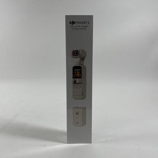 New DJI Pocket 2(Exclusive Combo) CP.OS.00000121.01, Handheld 3-Axis Gimbal-Stabilized Camera