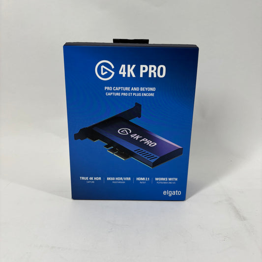 New Elgato 4K Pro High-Performance, Internal PCIe Capture Card 10GBK9901