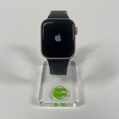GPS Only Apple Watch Series 5 40MM Gold rose gold Black Sport Band  MWWP2LL/A