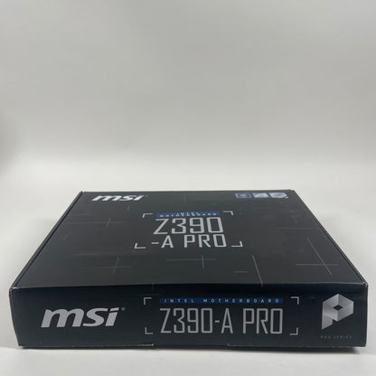 New MSi Z390 A Pro LGA 1151 ATX Intel DDR4 Motherboard