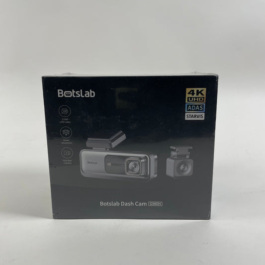 New Botslab G980H 4K Front and 1080p Rear Dual Dash Camera System G980H-N529-1
