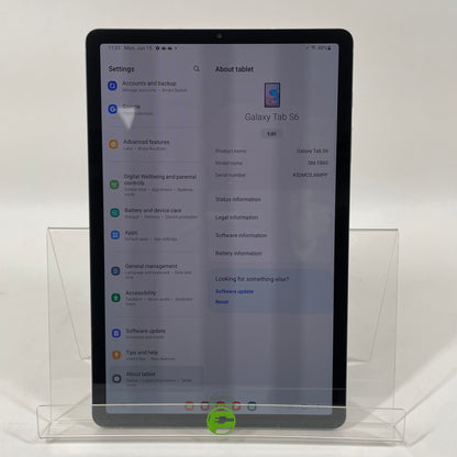 WiFi Only Samsung Galaxy Tab S6 10.5" 128GB Space Gray SM-T860
