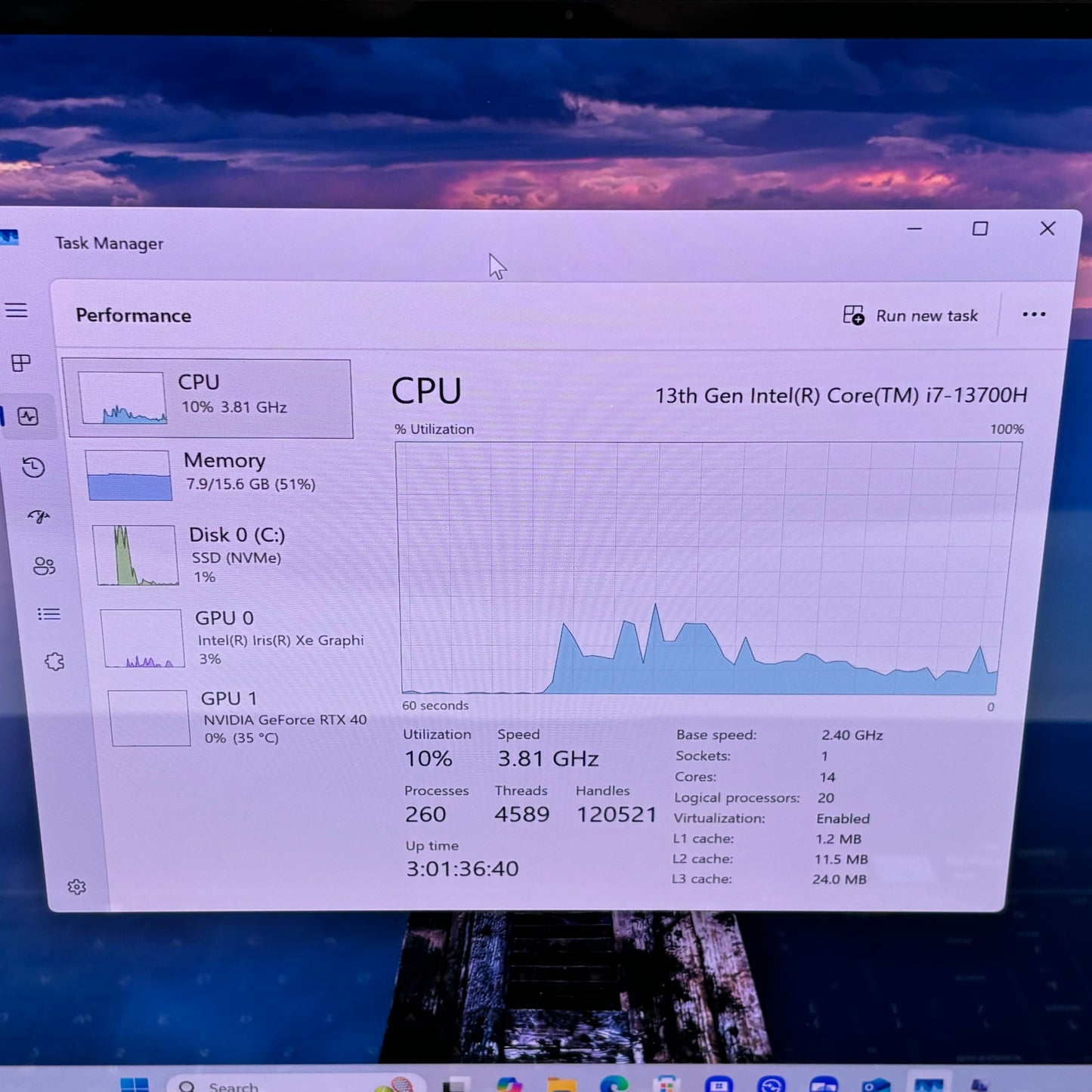 Samsung Galaxy Book3 Ultra NP960XFH 16" i7 10750H 2.4GHz 16GB RAM 1TB SSD 