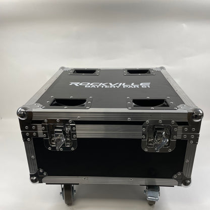 Rockville Battery Par 61 (8 Lights) DJ Lights BATTERY PAR 61