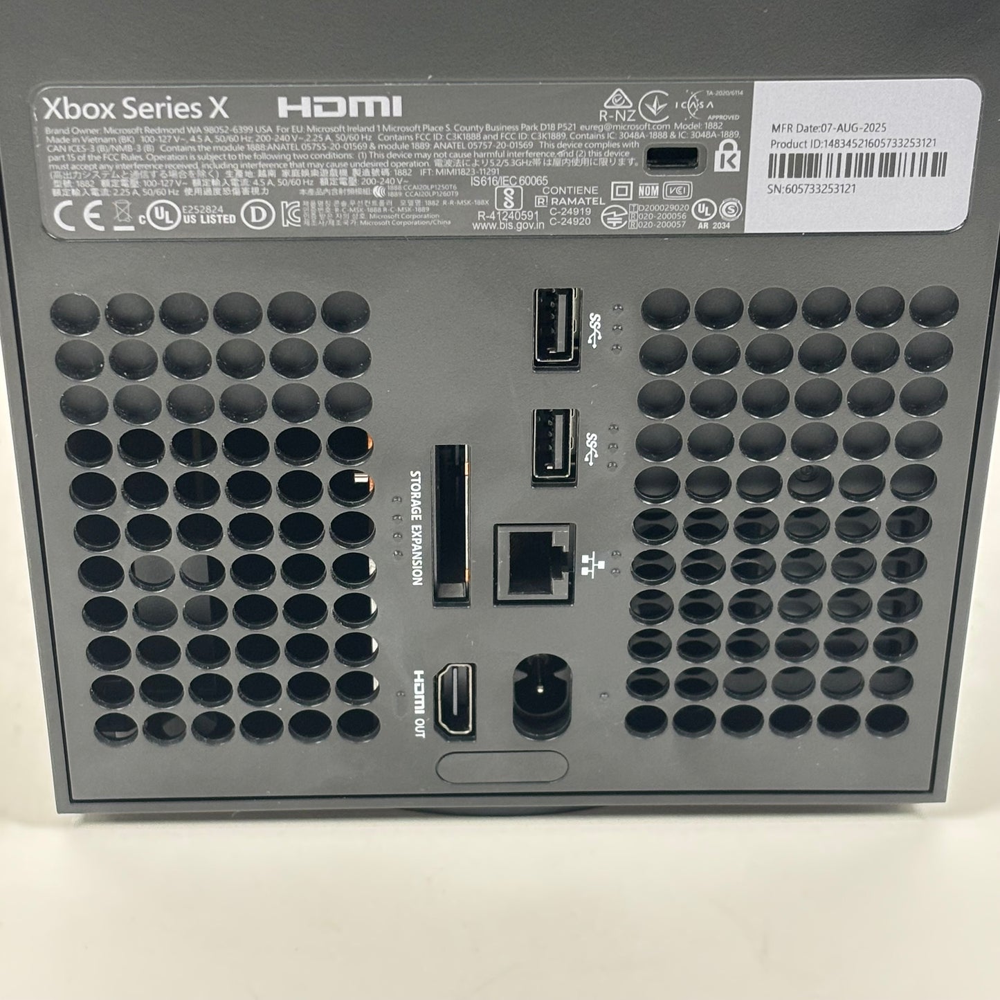 Microsoft Xbox Series X 1TB Console Gaming System Carbon Black 1882