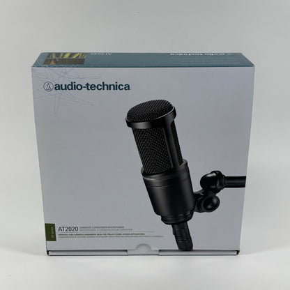 Audio-Technica AT2020 20Hz - 20kHz Cardioid Condenser Microphone P48