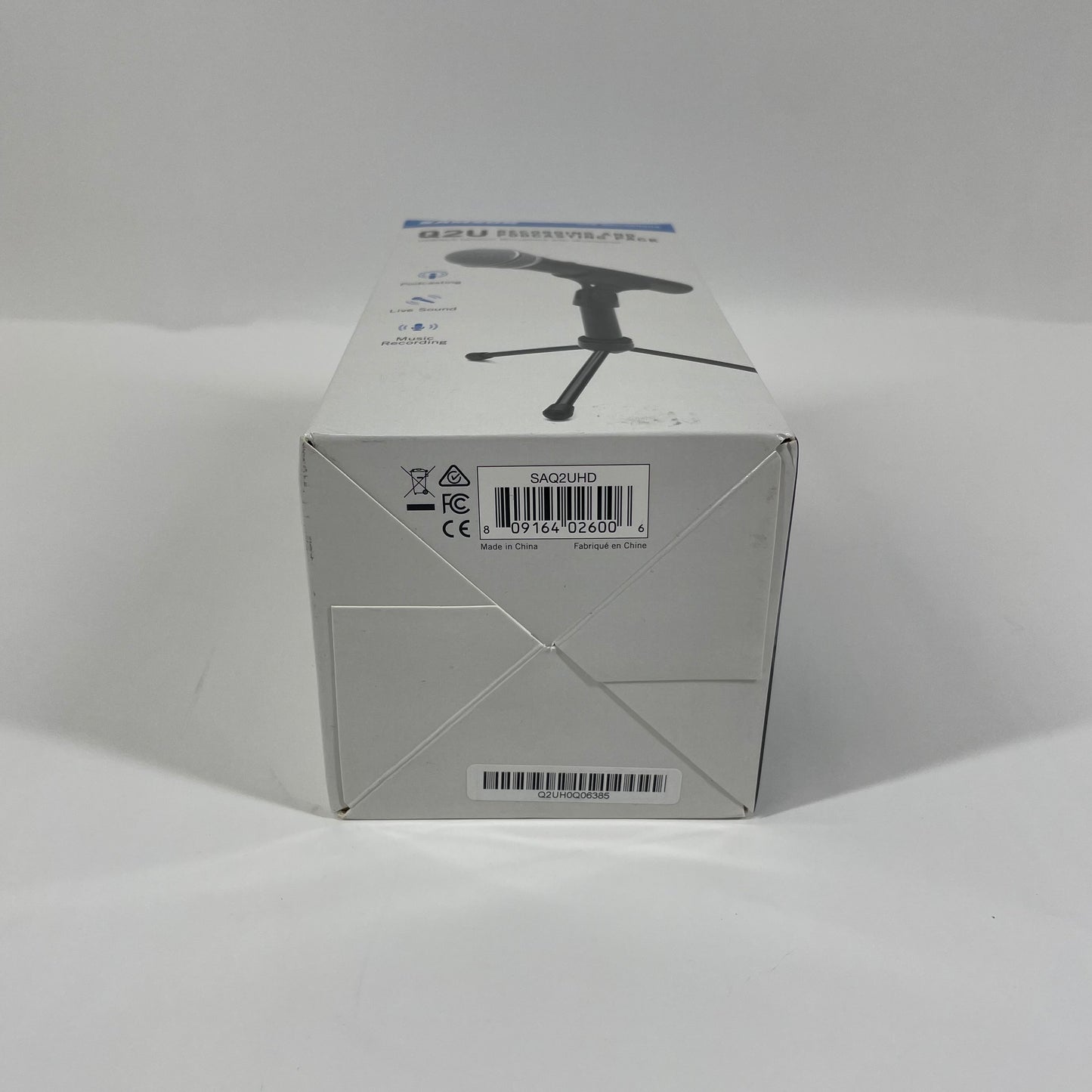 New Samson 2qu 50 Hz to 15 kHz Broadcast Dynamic Microphone SAQ2U