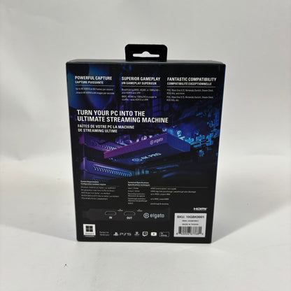 Elgato 4K Pro High-Performance Internal PCIe Capture Card for PC 10GBK9901
