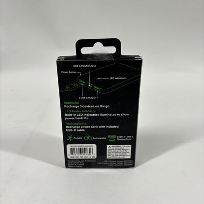 New Jem Accessories Power Bank 5000mah Rechargeable PBB8-2001-PNK 0625 M-288