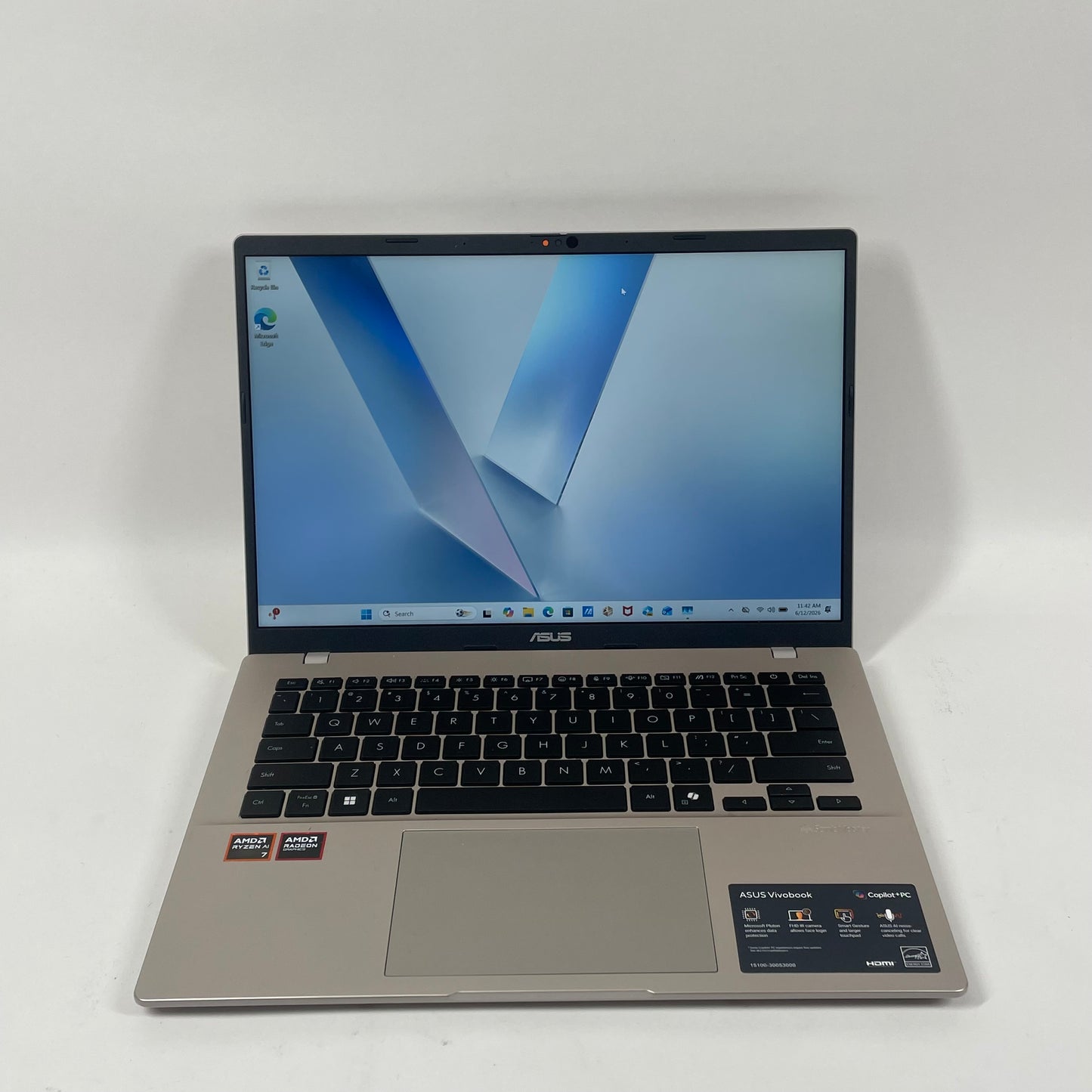 Asus Vivobook 14 M1407KA-PS74 14" Ryzen AI 7 350 2.0GHz 16GB RAM 512GB SSD