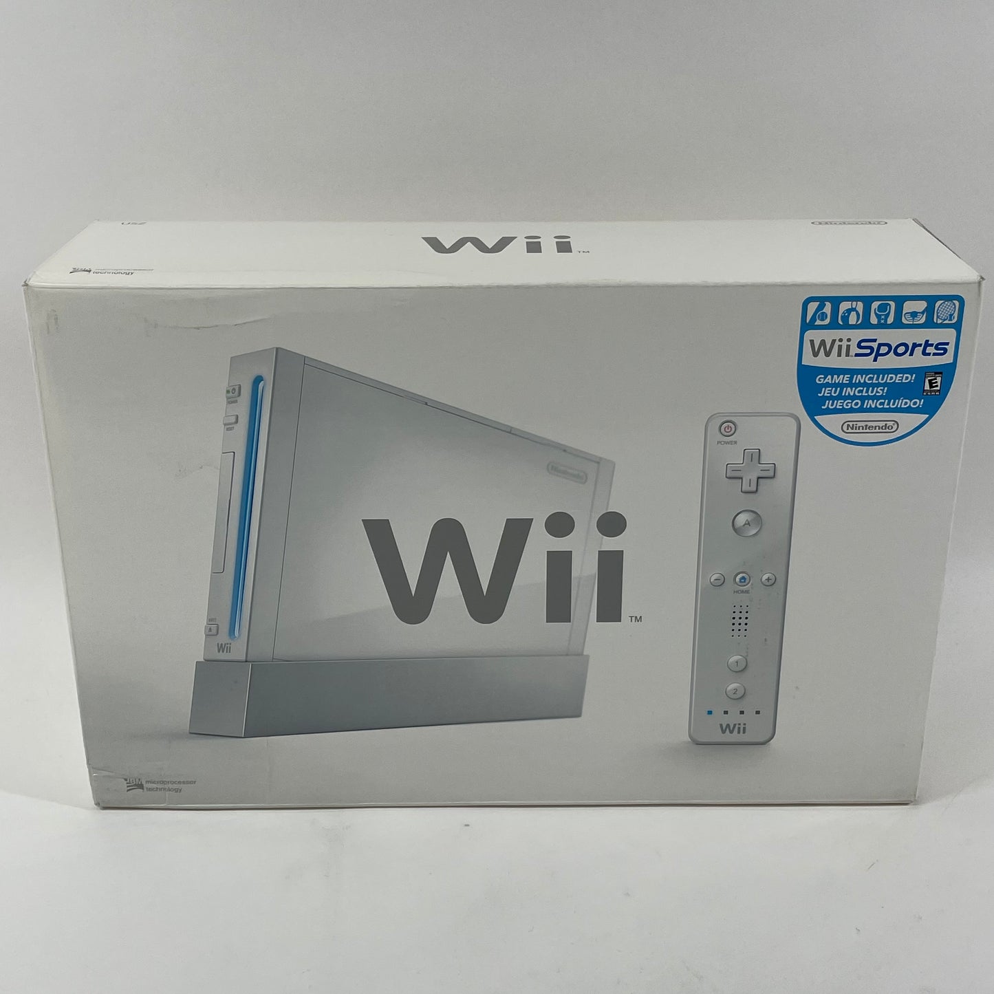 Nintendo Wii Console Gaming System RVL-001 White (includes Wii Sports)
