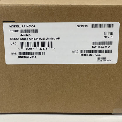 New HPE Aruba AP 534 2-Port Unified Access Point APIN0534
