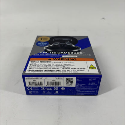 New Steelseries Arctis Gamebuds Wireless Active Noise Canceling Earbuds Black