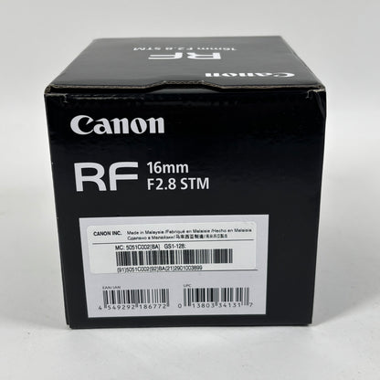 Canon RF 16mm f/2.8 STM Lens