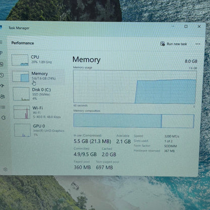 Asus Vivobook 15 F1504V 15.6" i5-1334U 4.4Ghz 16GB RAM 512GB SSD