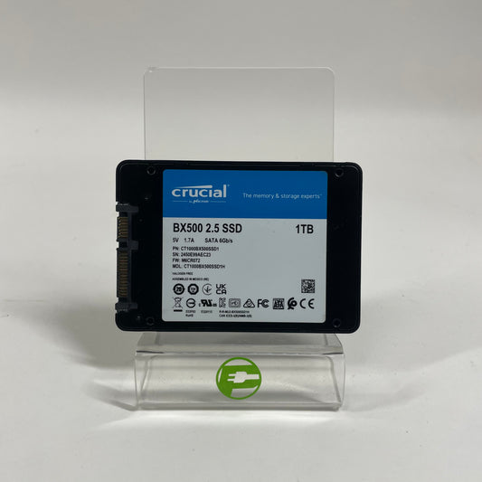 Crucial 2.5" BX500 1TB SATA III 6Gbps SSD CT1000BX500SSD1H