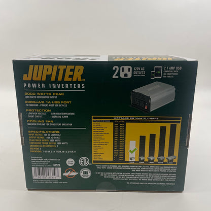 New Juptier 1000 Watt Power inverter 63522 4.5 Stars 